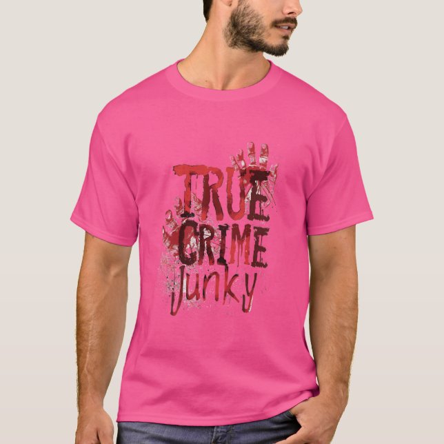 Mord Mystery Dinner beim Opfer Crime Dinner T-Shirt (Vorderseite)