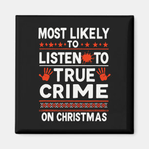Mord Mystery Podcast Weihnachten - am wahrscheinli Magnet