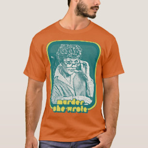 Mord Sie schrieb in den 1980er Jahren Retro-TV-Des T-Shirt