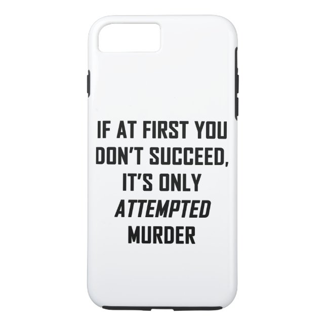 Mord versucht Case-Mate iPhone hülle (Rückseite)