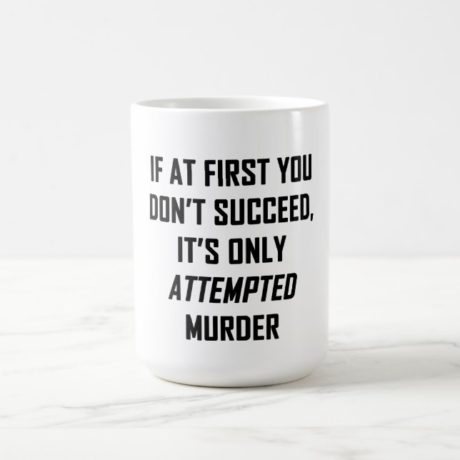 Mord versucht kaffeetasse (Mittel)
