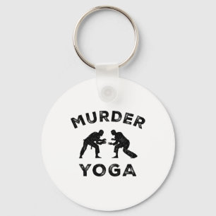 Mord-Yoga Lustiges Jiu-jitsu Innerer Frieden Bjj H Schlüsselanhänger