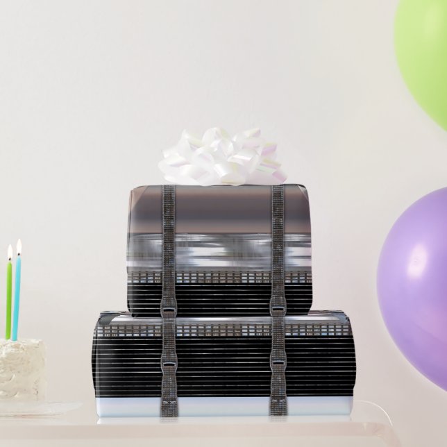 Mordelle Moderne Elegant  Geschenkpapier (Partygeschenke)