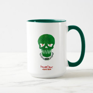 Mörder Croc der Selbstmord-Gruppen-  Hauptikone Tasse