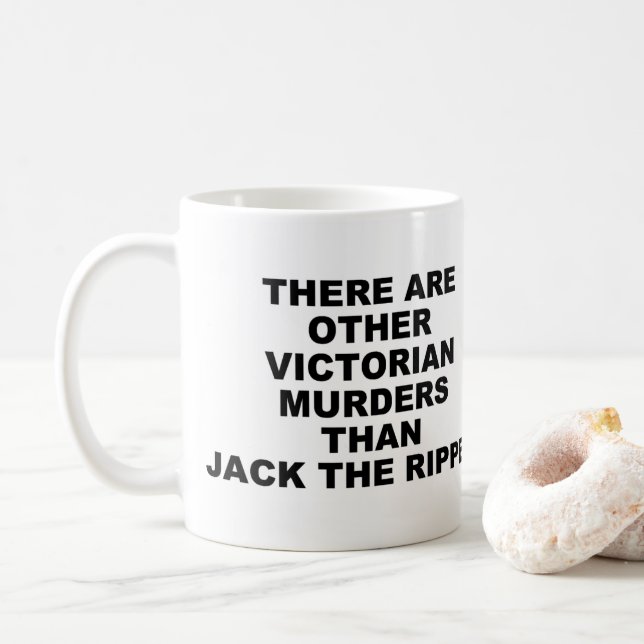 Mörder-Mug aus viktorianischer Zeit Kaffeetasse (Mit Donut)