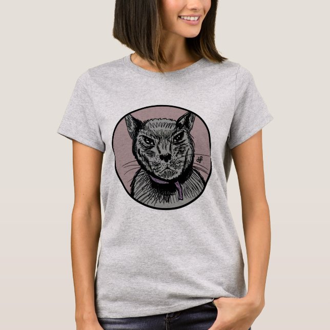 "Mordkatze " T-Shirt (Vorderseite)