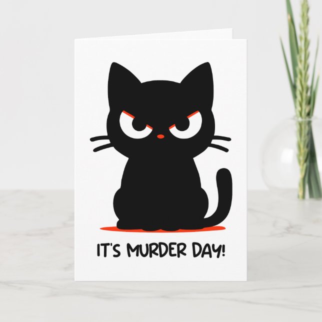 Mordtag Dankeskarte (Vorderseite)