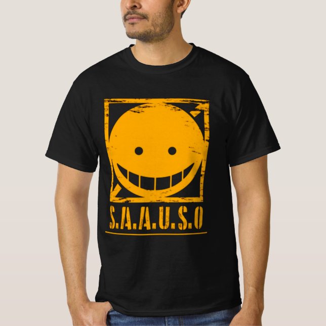 Mordunterricht - Koro Sensei Anime T-Shirt (Vorderseite)