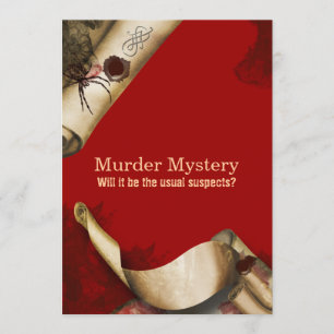 Morduntersuchung, das sie dun einladung