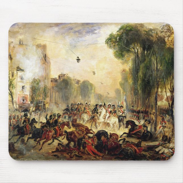 Mordversuch auf König Louis-Philippe Mousepad (Vorne)