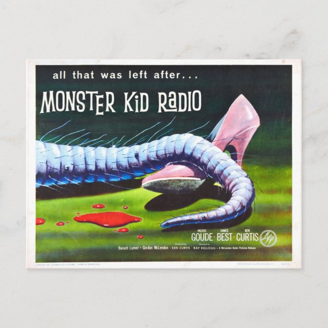 More Killer Shrews from Monster Kid Radio Postkarte (Vorderseite)