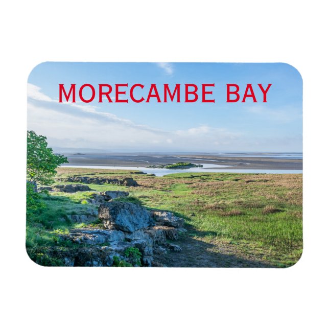 Morecambe Bay View Kühlschrankmagnet Magnet (Horizontal)