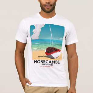 Morecambe, Lancashire Seaside Poster T-Shirt