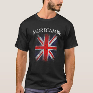 Morecambe Vintage Retro Britische Flagge Lustig T-Shirt