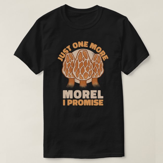 Morel fungi T-Shirt (Design vorne)