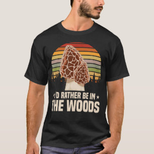 Morel Hunter Pilz Morchel Pilze T-Shirt