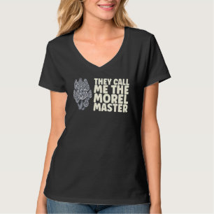 Morel Master Mushroom Mycology Fungi T-Shirt