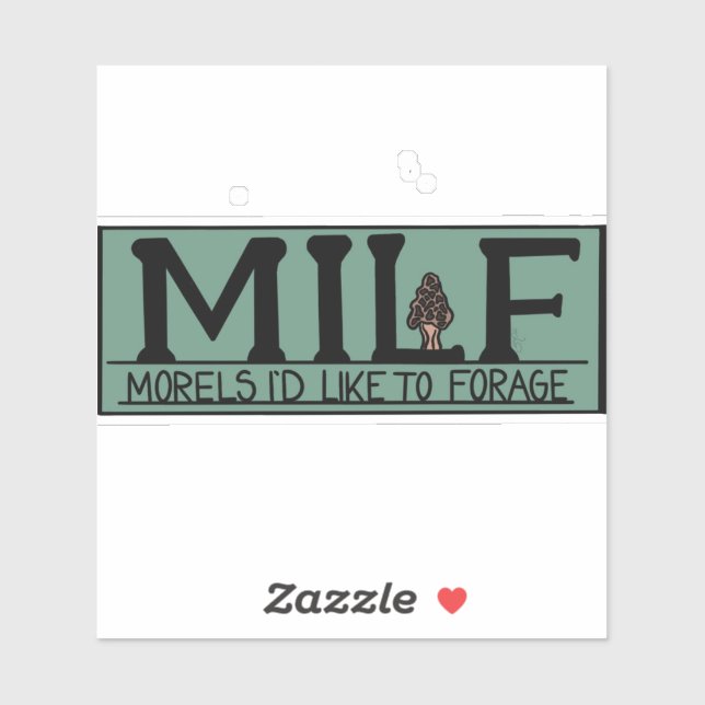 Morel Mushroom Aufkleber (Blatt)