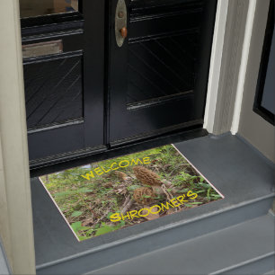 Morel Mushroom "Shroomer" Door Mat Fußmatte