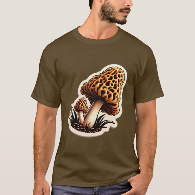 MOREL MUSHROOM T-Shirt (Vorderseite)