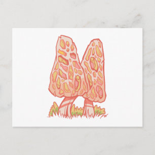 Morel Mushrooms Postkarte