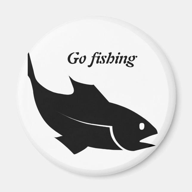 Moreno Fisch - Go Fishing Magnet (Vorne)