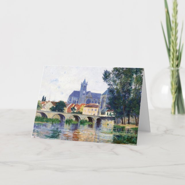 Moret-Sur-Loing | William Lamb Picknell Karte (Vorderseite)