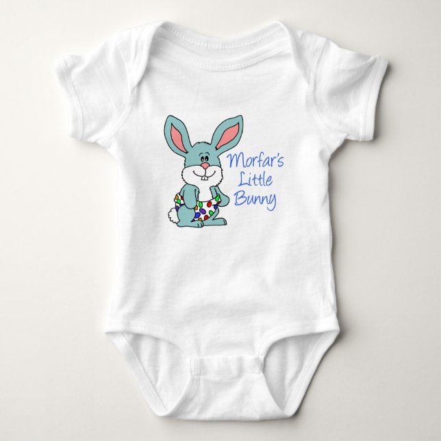 Morfar's Little Bunny Baby Strampler (Vorderseite)