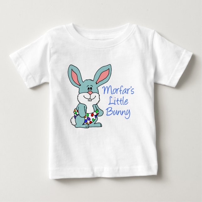 Morfar's Little Bunny Baby T-shirt (Vorderseite)