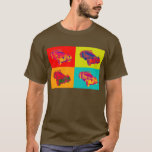 Morgan 1964 plus 4 Kabriolett-Pop-Kunst T-Shirt<br><div class="desc">Buntes Morgan plus Auto-Popkunstbild mit 4 konvertierbares Sport.</div>