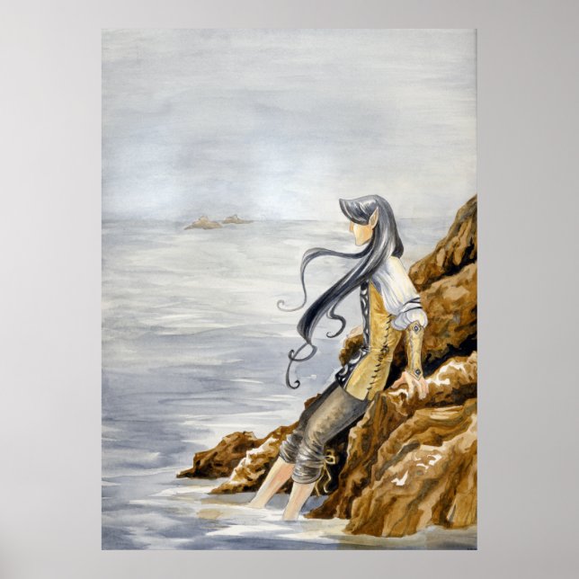 Morgan am Meer Poster (Vorne)