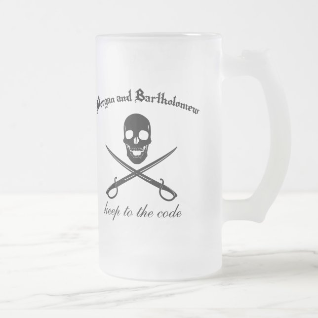 Morgan & Bartholomew Tasse schwarz (Rechts)