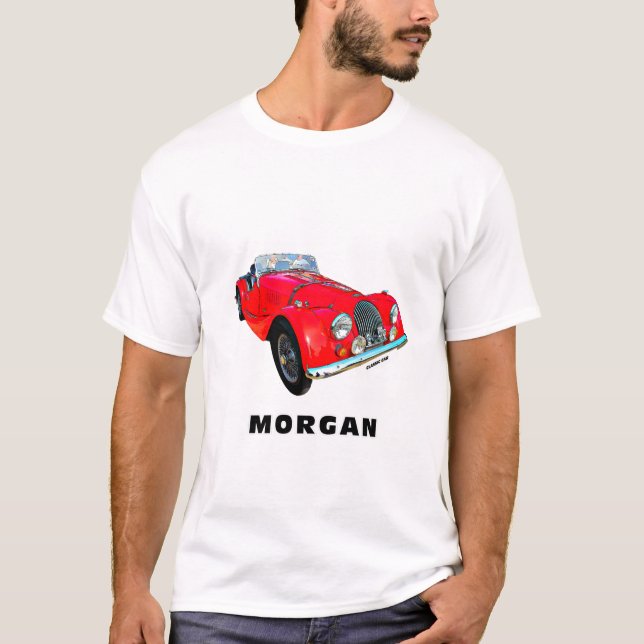 Morgan Classic British Sports Car Customize T-Shirt (Vorderseite)