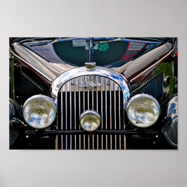 Morgan Classic Sports Car Poster (Vorne)