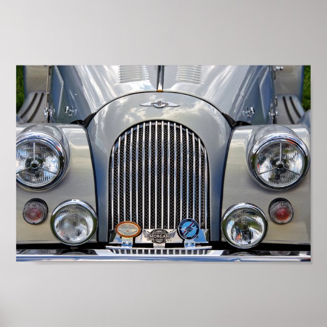 Morgan Classic Sports Car Poster (Vorne)
