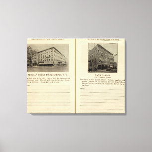 Morgan-Haus, Vans Garage, Poughkeepsie Leinwanddruck