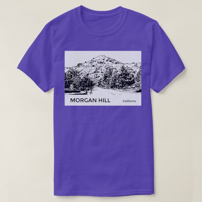 Morgan Hill California TShirt (Design vorne)