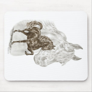 Morgan Horse Art Mousepad