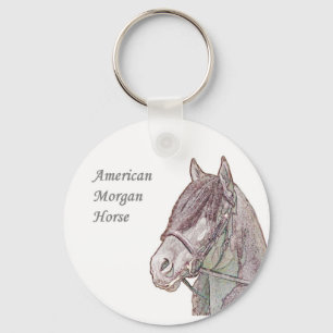 Morgan Horse Key Chain Schlüsselanhänger