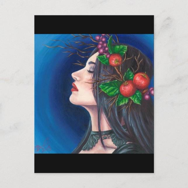 Morgan Le Fay Postcard Sorceres Postcard Camelot Postkarte (Vorderseite)