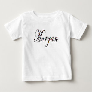 Morgan Name Logo, Baby T-shirt