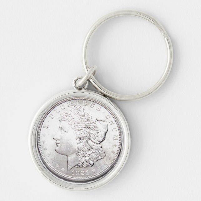 MORGAN SILVER DOLLAR SCHLÜSSELANHÄNGER (Vorne)