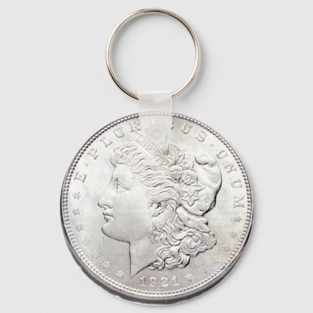 MORGAN SILVER DOLLAR SCHLÜSSELANHÄNGER (Vorderseite)