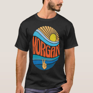 Morgan Vintag Sunset Morgan Groovy Gefärbte Krawat T-Shirt