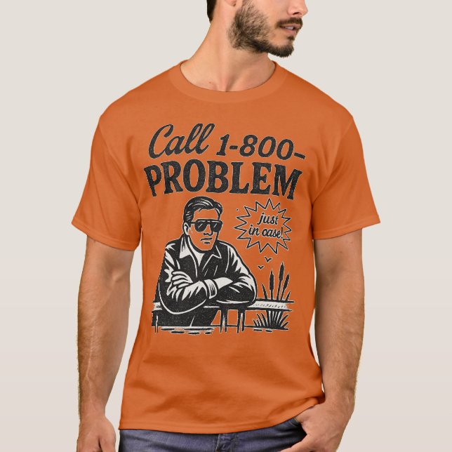 Morgan Wallen 1-800-PROBLEM T-Shirt (Vorderseite)