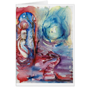 MORGANA / Magie und Geheimnis, rosa Blaue Fantasie