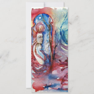 MORGANA , rosa blau lila rot weiß Einladung