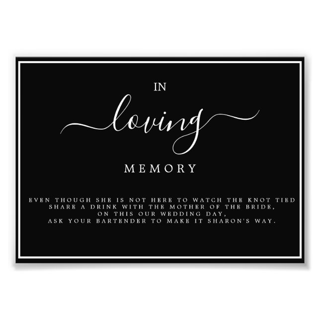 "Morgana Wedding Suite" - MOB Foto Print (Vorne)