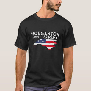 Morganton North Carolina USA Staat America Travel T-Shirt