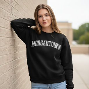 MORGANTOWN University-Style Amerika College Sweatshirt
